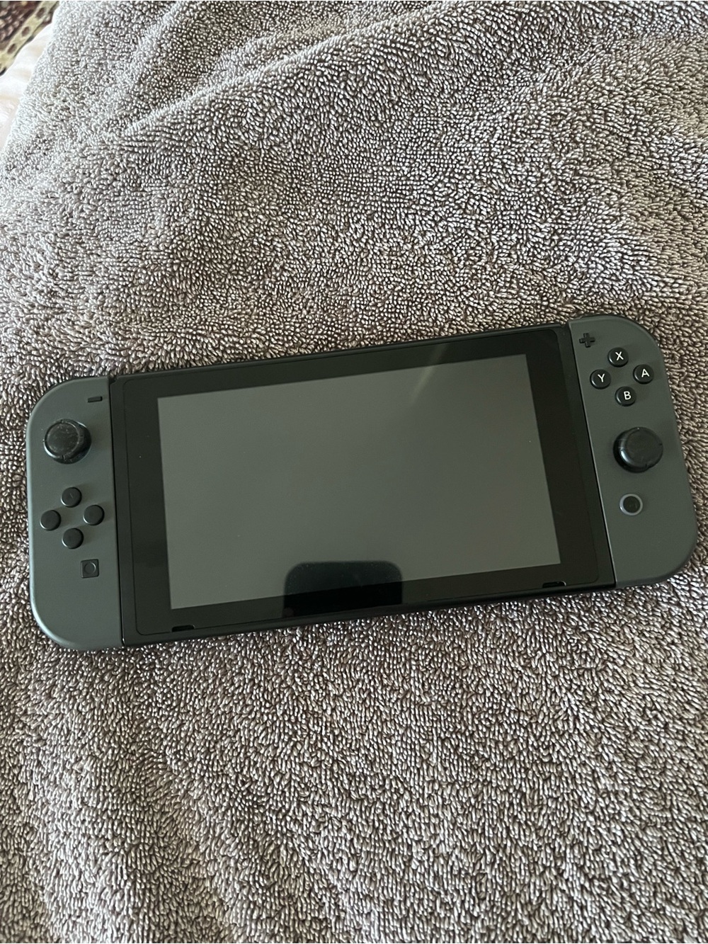 Nintendo Switch Handheld Console - Charcoal Gray Joy-Con